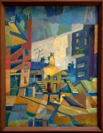 (Untitled) Cubist Cityscape, John McHugh, Matthews Gallery