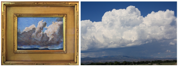 Maynard Dixon- New Mexico clouds- Matthews Gallery Blog